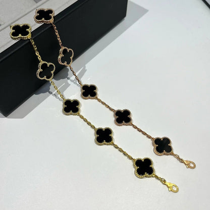 [Camiery]Clover & Juste & Lover  Bracelet Stack Set