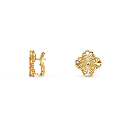 [Camiery]CLOVER 15MM MOP EARRINGS COLLECTION