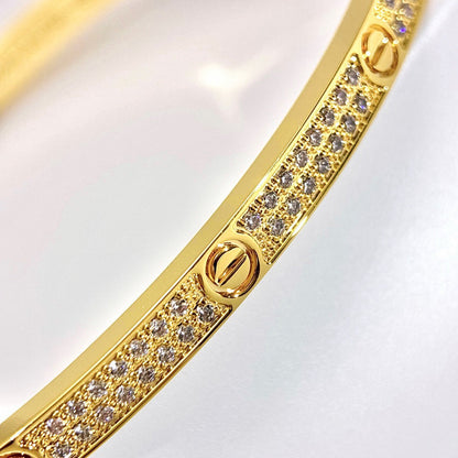 [Camiery] LOVE & JUSTE Baby Move Diamond Bracelet Stack Set