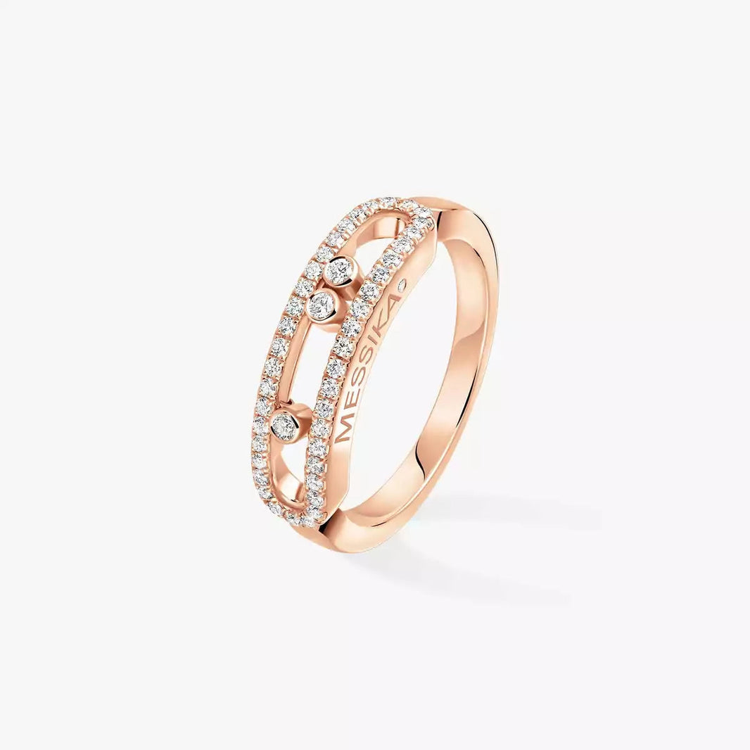 [Camiery] Baby Move Gold Diamond Pave_ Ring