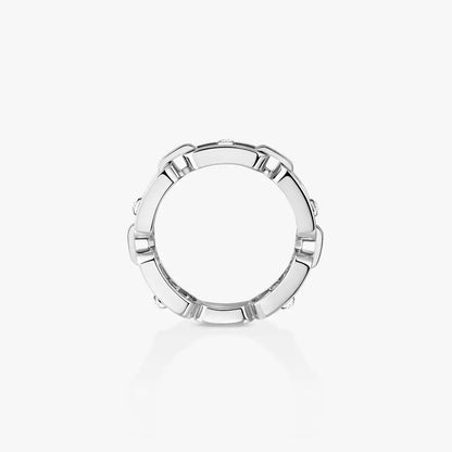 [Camiery]Move Link Pave_-Set Diamond Ring in Gold