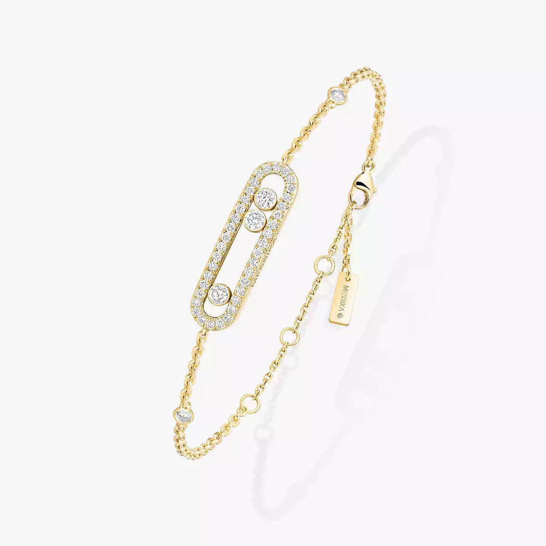 [Camiery]Pavé Baby Move Diamond Bracelet