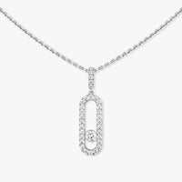 [Camiery]Move Uno Diamond Necklace in Rose Gold