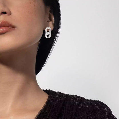 [Camiery]So Move Pave_-Set Diamond Earrings in Silver